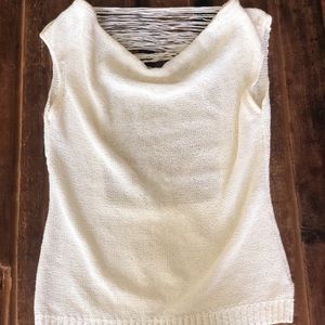 Charlotte Russe sweater top with open back
